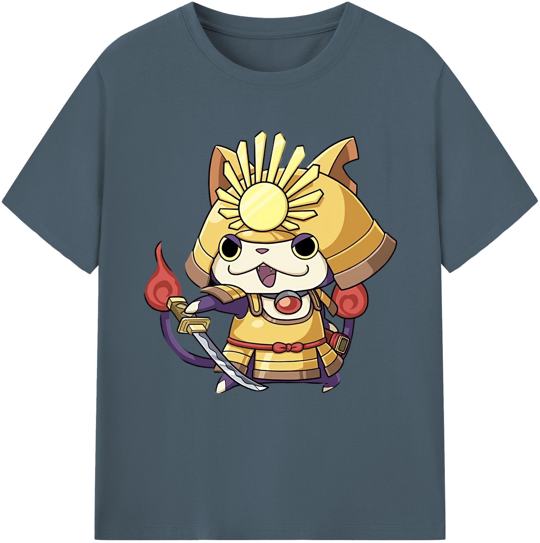 （画像用） 妖怪ウォッチ Yo-kai Watch 綿100％半袖Tシャツ（フロントプリント）